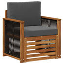 Udendørs Mellem Sofa Naturfarvet