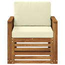 Udendørs Mellem Sofa Naturfarvet