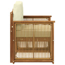 Udendørs Mellem Sofa Naturfarvet