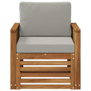 Udendørs Mellem Sofa Naturfarvet