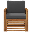 Udendørs Mellem Sofa Naturfarvet