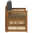 Udendørs Mellem Sofa Naturfarvet