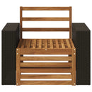 Udendørs Mellem Sofa Naturfarvet