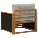 Udendørs Mellem Sofa Naturfarvet