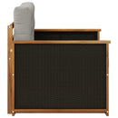 Udendørs Mellem Sofa Naturfarvet