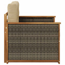 Udendørs Mellem Sofa Naturfarvet