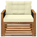 Udendørs Mellem Sofa Naturfarvet