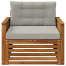 Udendørs Mellem Sofa Naturfarvet
