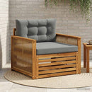 Udendørs Mellem Sofa Naturfarvet
