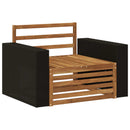 Udendørs Mellem Sofa Naturfarvet
