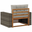 Udendørs Mellem Sofa Naturfarvet