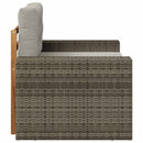 Udendørs Mellem Sofa Naturfarvet