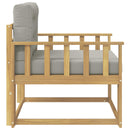 Udendørs Mellem Sofa Polyester Hvid