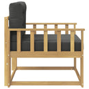 Udendørs Mellem Sofa Polyester Hvid