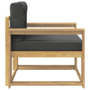 Udendørs Mellem Sofa Polyester Hvid