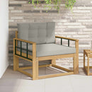 Udendørs Mellem Sofa Polyester Hvid