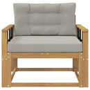 Udendørs Mellem Sofa Polyester Hvid