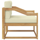 Udendørs Mellem Sofa Polyester Hvid