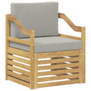 Udendørs sofa Polyester Hvid