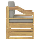 Udendørs sofa Polyester Hvid
