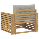 Udendørs sofa Polyester Hvid