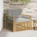 Udendørs sofa Polyester Hvid