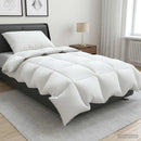 Dyne FULDA 155 x 220 cm Vinter 300 GSM 90% gåsedun Hvid