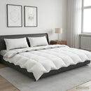 Dyne FULDA 220 x 260 cm Vinter 300 GSM 90% gåsedun Hvid