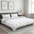 Dyne FULDA 240 x 260 cm 4 årstider 310 GSM 90% gåsedun Hvid
