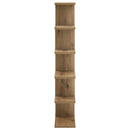 Væghylde Artisan-eg 70 x 17 x 101 cm Konstrueret træ