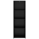 Highboard Sort eg 40 x 41 x 124 cm Konstrueret træ