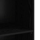 Highboard Sort eg 70 x 41 x 124 cm Konstrueret træ