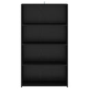 Highboard Sort eg 70 x 41 x 124 cm Konstrueret træ