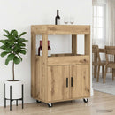 Barvogn Artisan-eg 60 x 39,5 x 89 cm Konstrueret træ