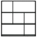 Bogskab 102 x 29 x 103,5 cm Konstrueret træ Sort eg