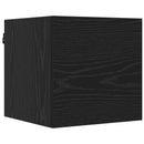 TV-møbelsæt 5 pcs 100 x 30 x 30 cm Sort eg Konstrueret træ