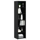 Sideboard Sort eg 45 x 41 x 185 cm Konstrueret træ