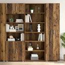 Sideboard Egetræ 70 x 41 x 185 cm Konstrueret træ