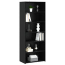 Sideboard Sort eg 70 x 41 x 185 cm Konstrueret træ