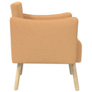 Accentstol Beige Bouclé