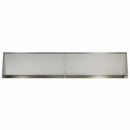 Støttemur 2 stk. 100 x 12 x 40 cm Rustfrit stål Sølv