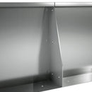 Støttemur 2 stk. 100 x 12 x 40 cm Galvaniseret stål Sølv
