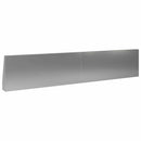 Støttemur 2 stk. 100 x 12 x 40 cm Galvaniseret stål Sølv