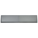 Støttemur 2 stk. 100 x 12 x 40 cm Galvaniseret stål Sølv