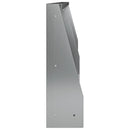 Støttemur 2 stk. 100 x 12 x 40 cm Galvaniseret stål Sølv