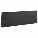 Støttemur 2 stk. 60 x 12 x 40 cm Stål Sort