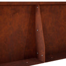 Støttemur 2 stk. 60 x 12 x 40 cm Cortenstål Rusten