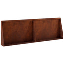 Støttemur 2 stk. 60 x 12 x 40 cm Cortenstål Rusten