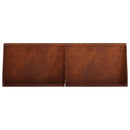 Støttemur 2 stk. 60 x 12 x 40 cm Cortenstål Rusten