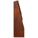 Støttemur 2 stk. 60 x 12 x 40 cm Cortenstål Rusten
